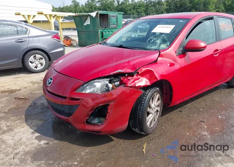 2013 Mazda Mazda3 I Touring из США, поврежденный, VIN JM1BL1LP9D1813240